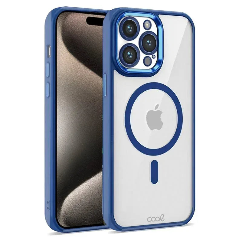 Carcasa COOL para iPhone 15 Pro Max Magnética Borde Marino - PixelPlaza