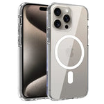 Carcasa COOL para iPhone 15 Pro Max Magnética Transparente - PixelPlaza