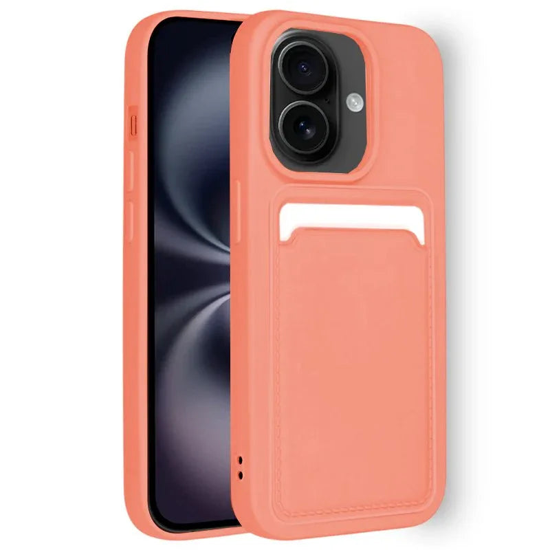 Carcasa COOL para iPhone 16 Card Rosa - PixelPlaza