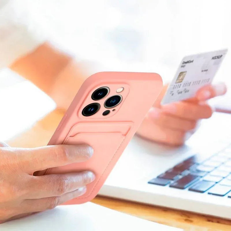 Carcasa COOL para iPhone 16 Card Rosa - PixelPlaza