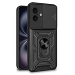 Carcasa COOL para iPhone 16 Hard Ring Negro - PixelPlaza