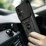Carcasa COOL para iPhone 16 Hard Ring Negro - PixelPlaza