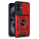 Carcasa COOL para iPhone 16 Hard Ring Rojo - PixelPlaza