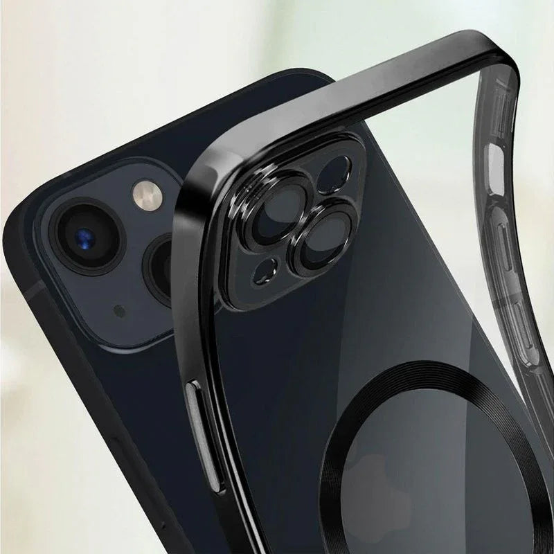 Carcasa COOL para iPhone 16 Magnética Borde Negro - PixelPlaza