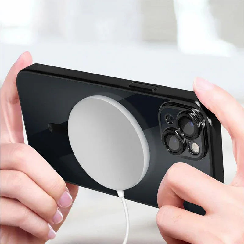 Carcasa COOL para iPhone 16 Magnética Borde Negro - PixelPlaza