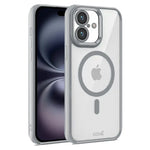 Carcasa COOL para iPhone 16 Magnética Borde Plata - PixelPlaza