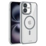 Carcasa COOL para iPhone 16 Magnética Borde Plata - PixelPlaza