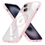 Carcasa COOL para iPhone 16 Magnética Borde Rosa - PixelPlaza