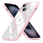 Carcasa COOL para iPhone 16 Magnética Borde Rosa - PixelPlaza