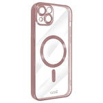 Carcasa COOL para iPhone 16 Magnética Borde Rosa - PixelPlaza