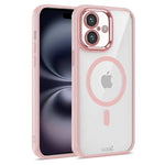 Carcasa COOL para iPhone 16 Magnética Borde Rosa - PixelPlaza