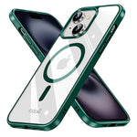 Carcasa COOL para iPhone 16 Magnética Borde Verde - PixelPlaza