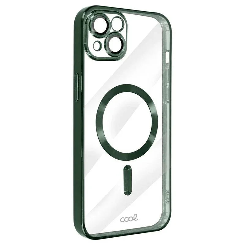 Carcasa COOL para iPhone 16 Magnética Borde Verde - PixelPlaza