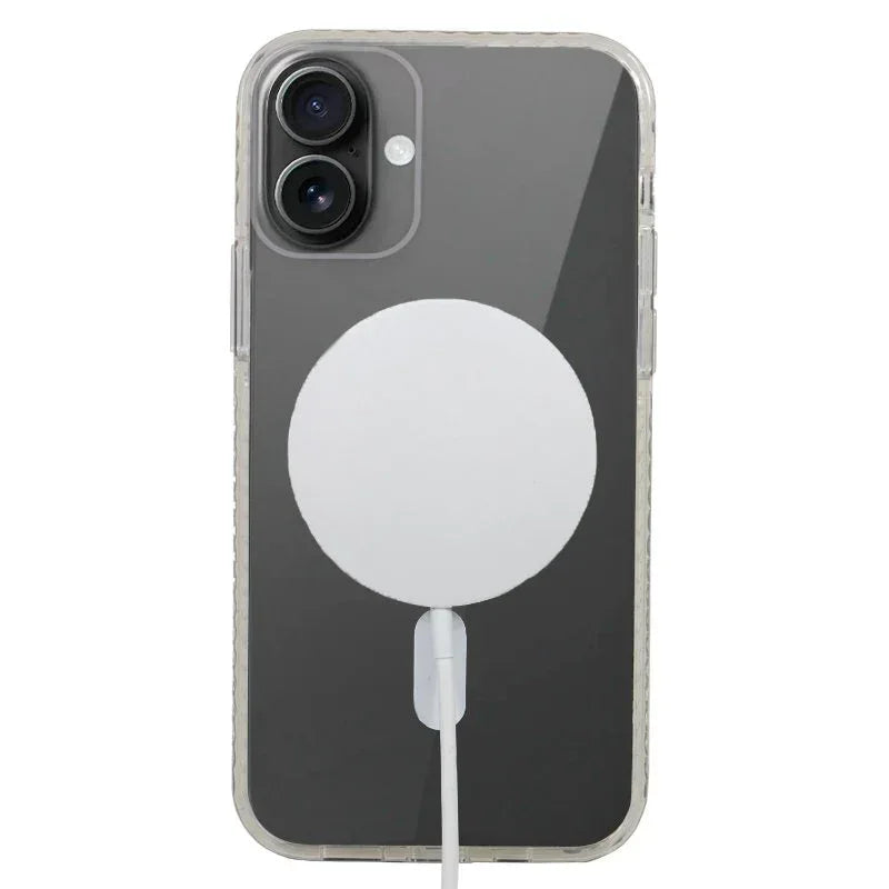 Carcasa COOL para iPhone 16 Magnética Transparente - PixelPlaza