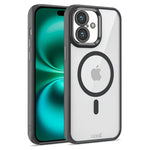 Carcasa COOL para iPhone 16 Plus Magnética Borde Negro - PixelPlaza