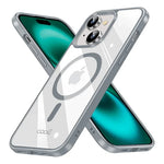 Carcasa COOL para iPhone 16 Plus Magnética Borde Plata - PixelPlaza