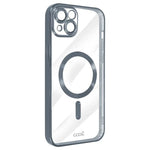 Carcasa COOL para iPhone 16 Plus Magnética Borde Plata - PixelPlaza