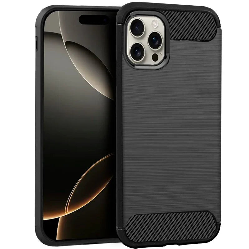 Carcasa COOL para iPhone 16 Pro Carbón Negro - PixelPlaza