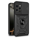 Carcasa COOL para iPhone 16 Pro Hard Ring Negro - PixelPlaza