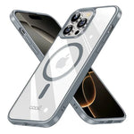 Carcasa COOL para iPhone 16 Pro Magnética Borde Plata - PixelPlaza
