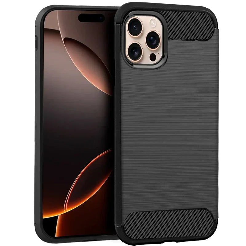 Carcasa COOL para iPhone 16 Pro Max Carbón Negro - PixelPlaza