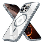 Carcasa COOL para iPhone 16 Pro Max Magnética Borde Plata - PixelPlaza