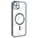 Carcasa COOL para iPhone 16 Pro Max Magnética Borde Plata - PixelPlaza
