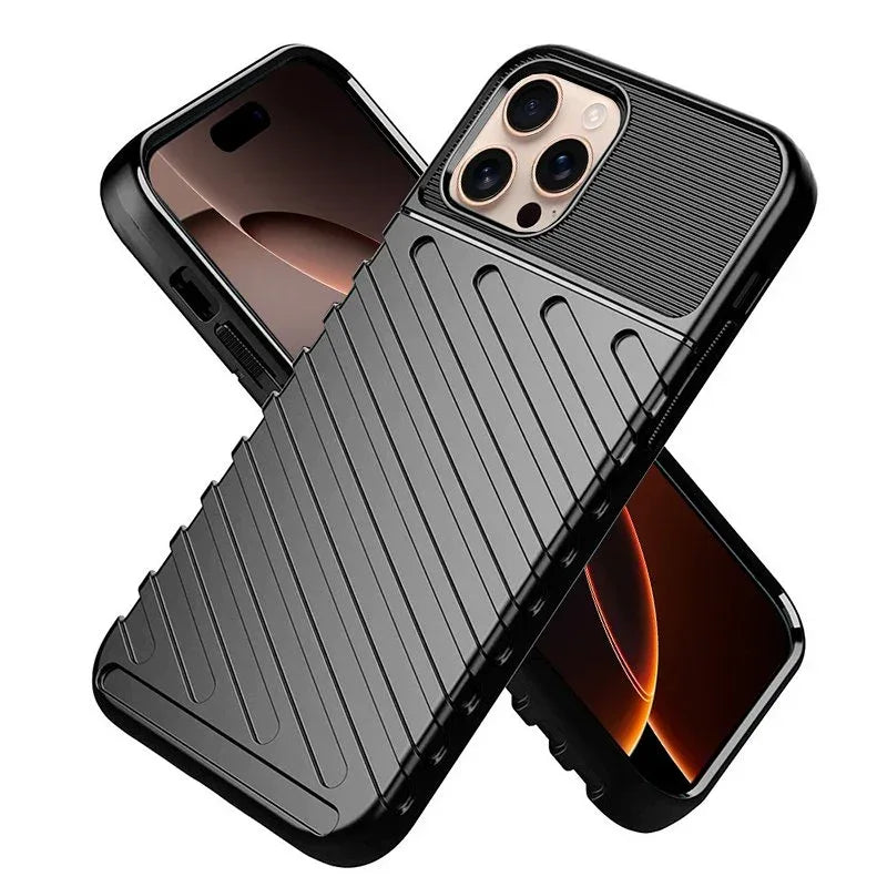 Carcasa COOL para iPhone 16 Pro Max Thunder Negro - PixelPlaza