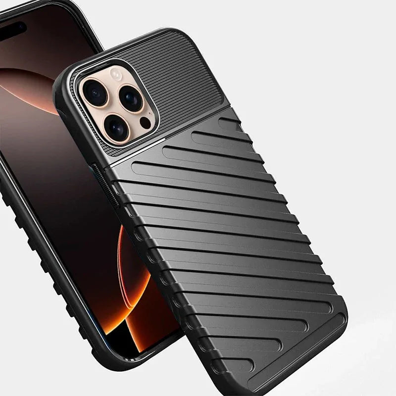 Carcasa COOL para iPhone 16 Pro Max Thunder Negro - PixelPlaza