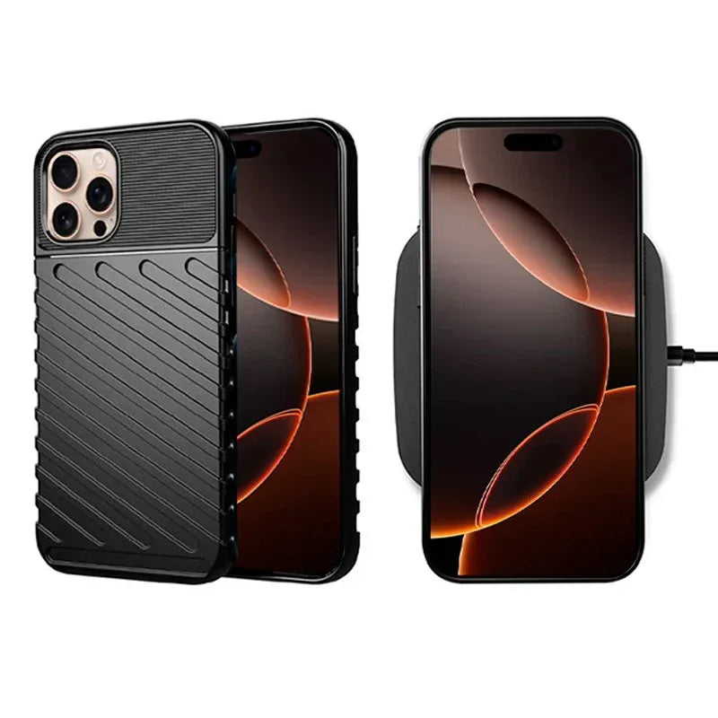 Carcasa COOL para iPhone 16 Pro Max Thunder Negro - PixelPlaza