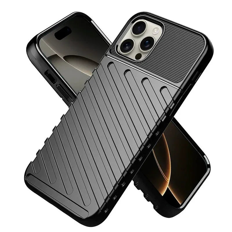 Carcasa COOL para iPhone 16 Pro Thunder Negro - PixelPlaza