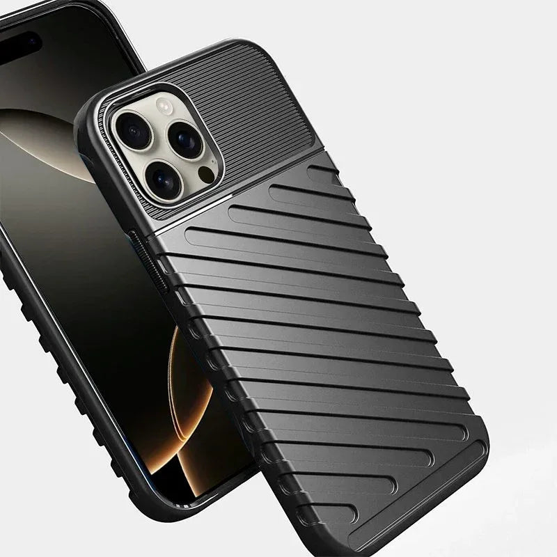 Carcasa COOL para iPhone 16 Pro Thunder Negro - PixelPlaza
