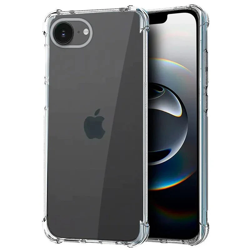 Carcasa COOL para iPhone 16e AntiShock Transparente - PixelPlaza