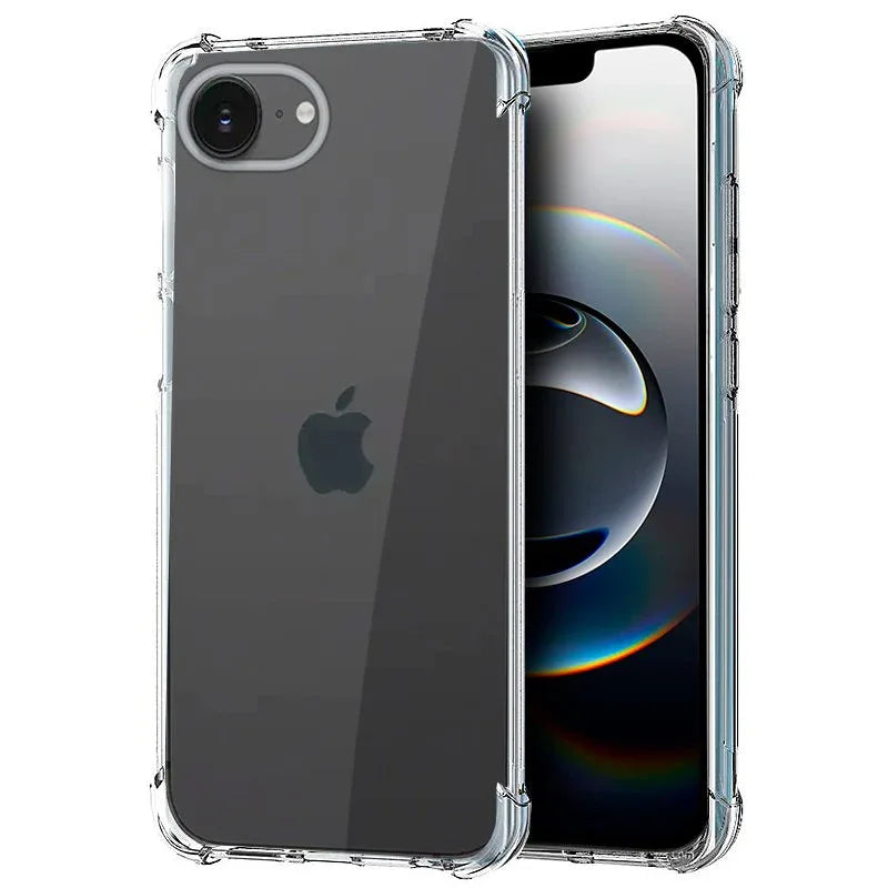 Carcasa COOL para iPhone 16e AntiShock Transparente - PixelPlaza