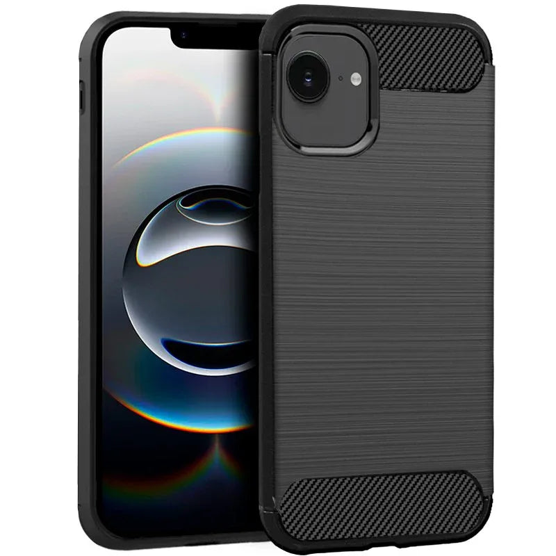 Carcasa COOL para iPhone 16e Carbón Negro - PixelPlaza