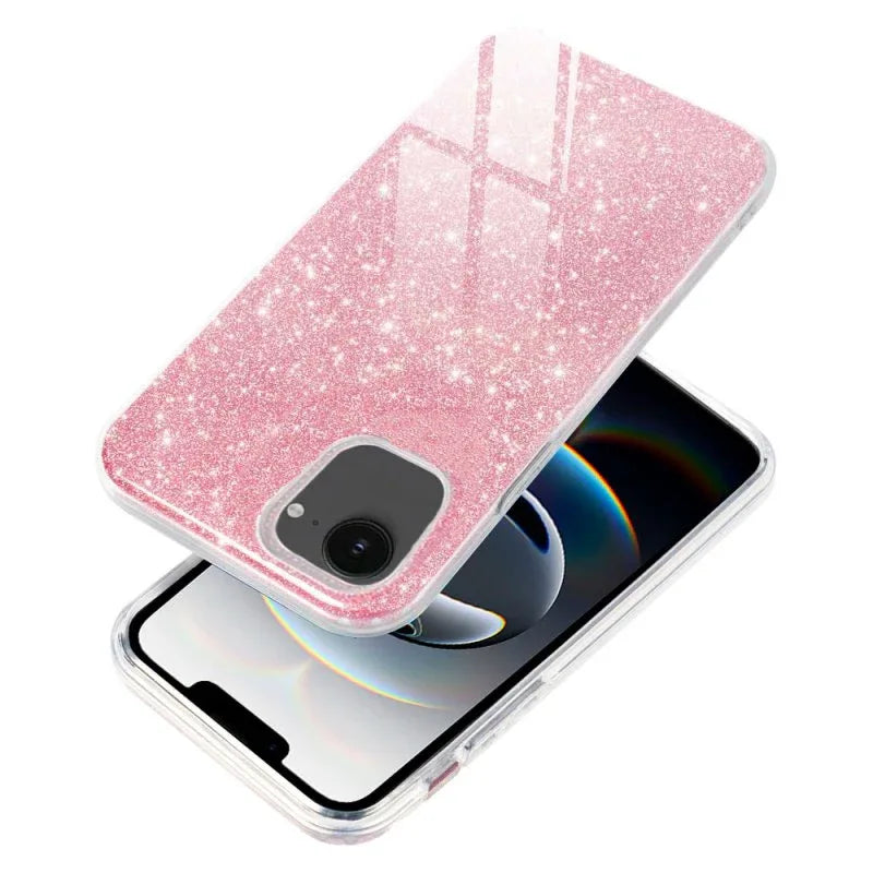 Carcasa COOL para iPhone 16e Glitter Rosa - PixelPlaza