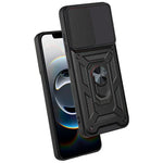 Carcasa COOL para iPhone 16e Hard Ring Negro - PixelPlaza