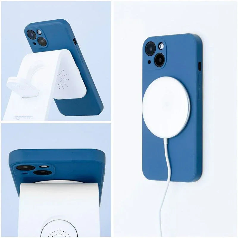 Carcasa COOL para iPhone 16e Magnética Cover Azul - PixelPlaza