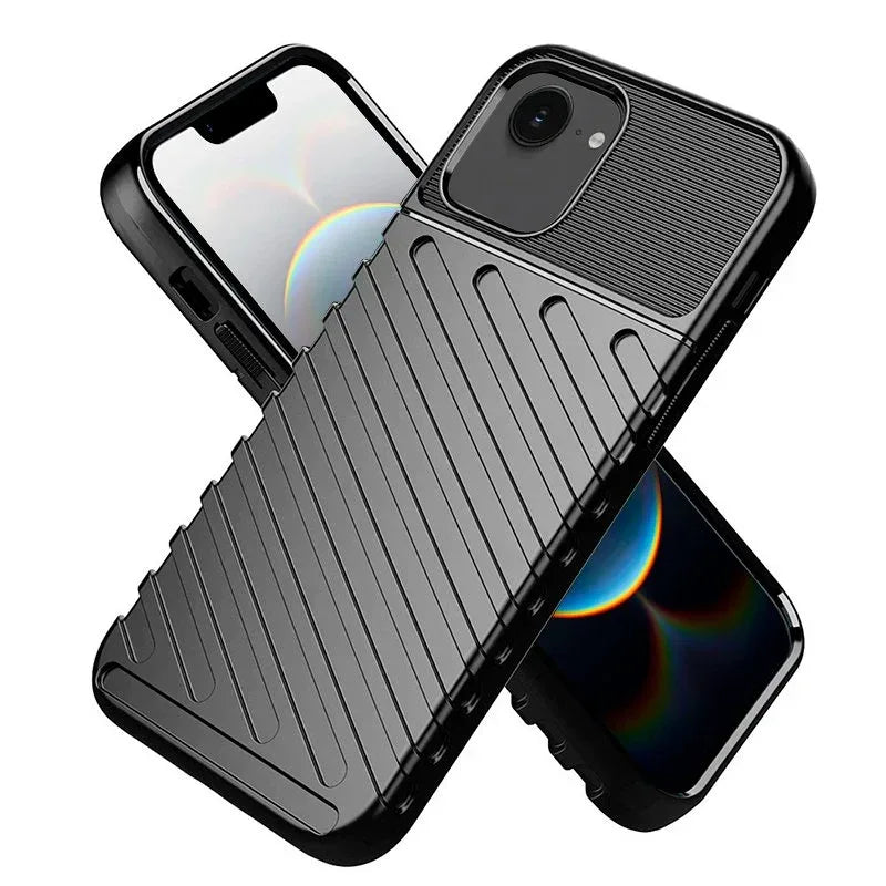 Carcasa COOL para iPhone 16e Thunder Negro - PixelPlaza