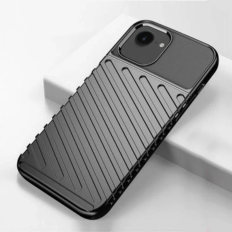 Carcasa COOL para iPhone 16e Thunder Negro - PixelPlaza