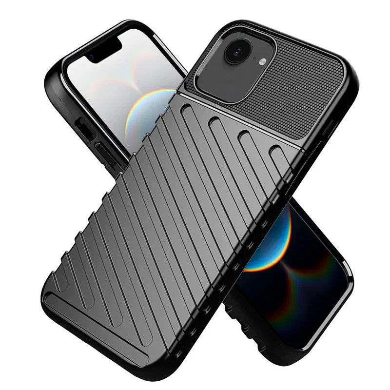 Carcasa COOL para iPhone 16e Thunder Negro - PixelPlaza