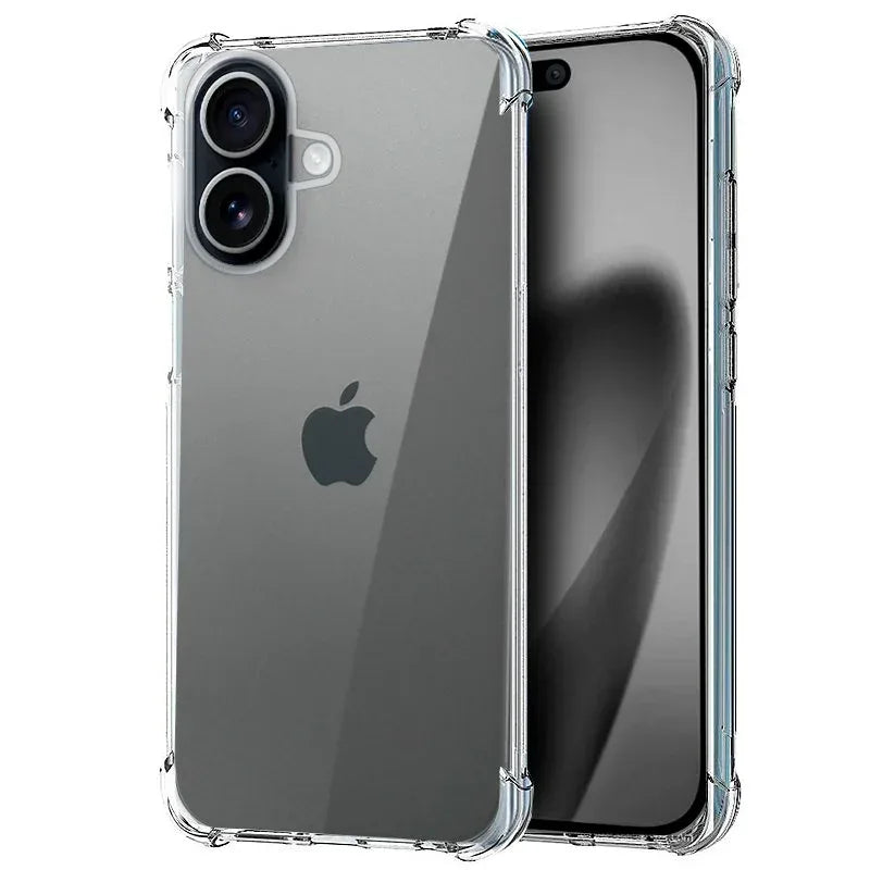 Carcasa COOL para iPhone 17 AntiShock Transparente - PixelPlaza