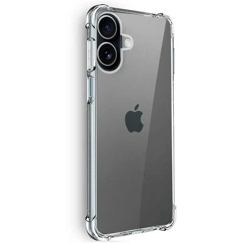 Carcasa COOL para iPhone 17 AntiShock Transparente - PixelPlaza