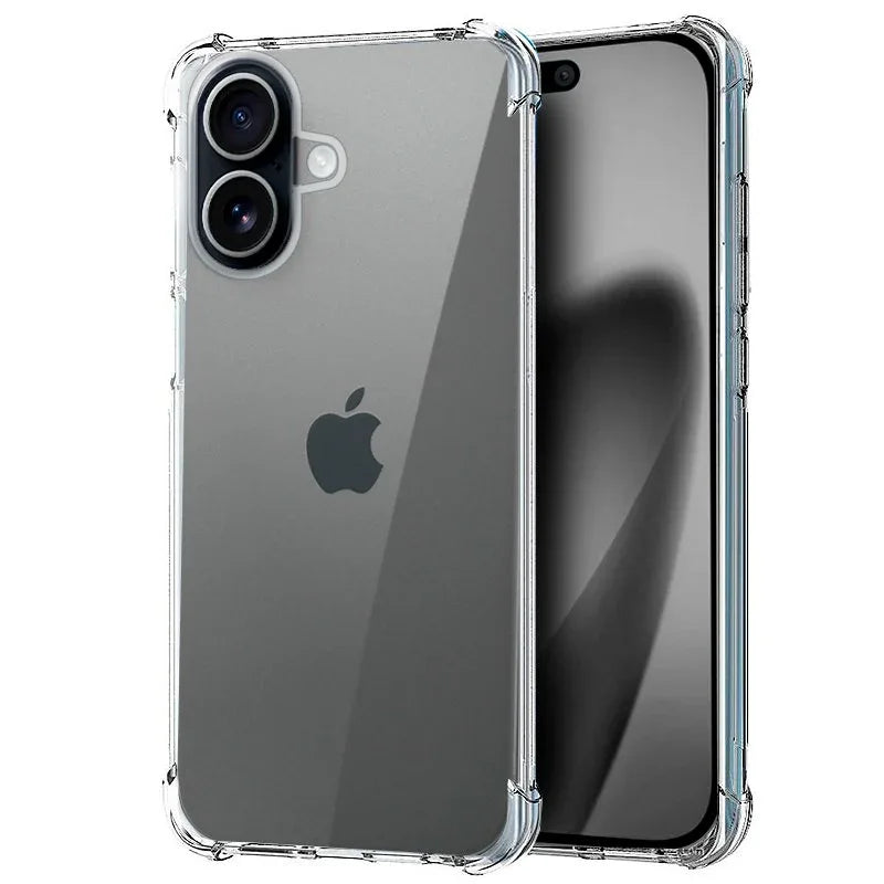 Carcasa COOL para iPhone 17 AntiShock Transparente - PixelPlaza