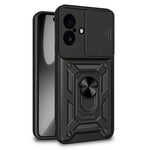 Carcasa COOL para iPhone 17 Hard Ring Negro - PixelPlaza