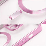 Carcasa COOL para iPhone 17 Magnética Borde Rosa - PixelPlaza