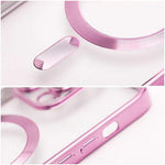 Carcasa COOL para iPhone 17 Magnética Borde Rosa - PixelPlaza
