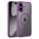Carcasa COOL para iPhone 17 Magnética Borde Violeta - PixelPlaza