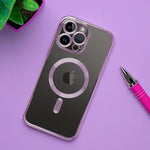Carcasa COOL para iPhone 17 Magnética Borde Violeta - PixelPlaza