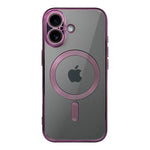 Carcasa COOL para iPhone 17 Magnética Borde Violeta - PixelPlaza
